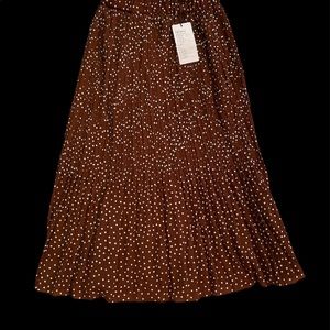 Brand New Polka dot skirt